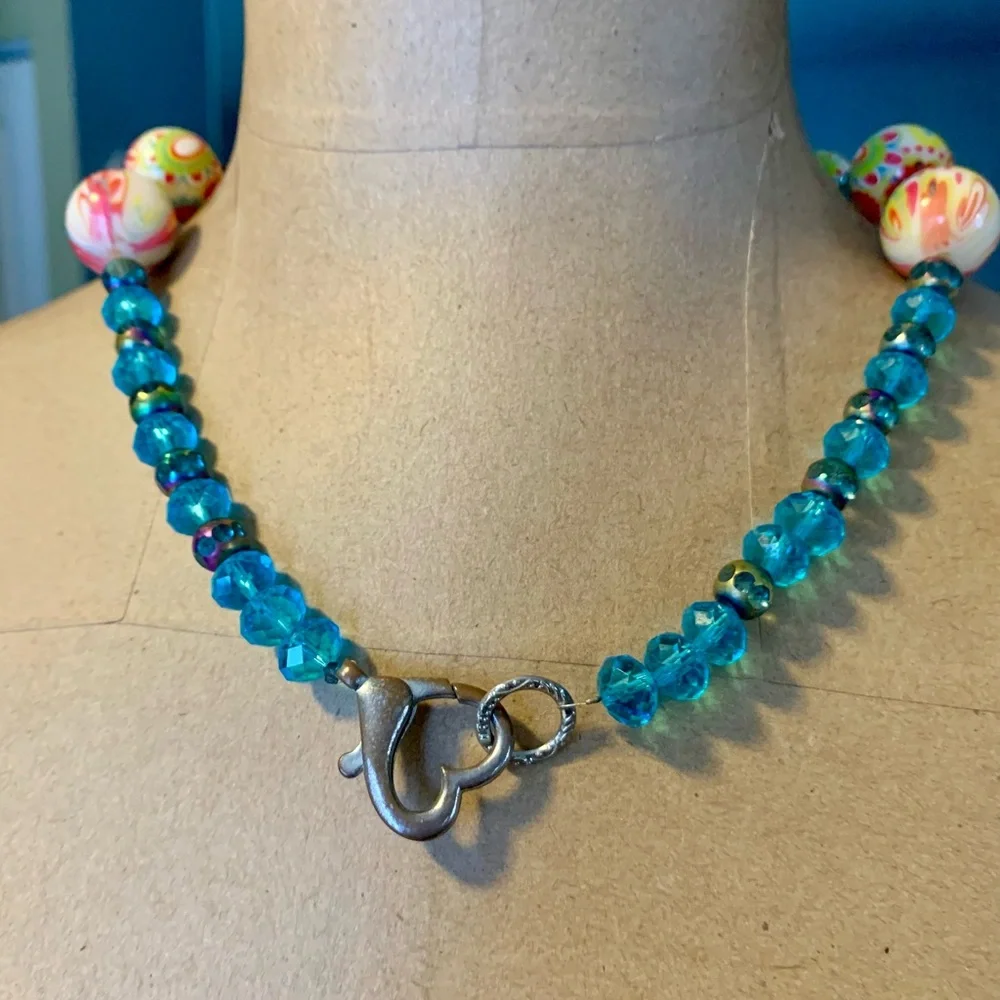 Vintage Hippie Boho Y2K Festive Necklace